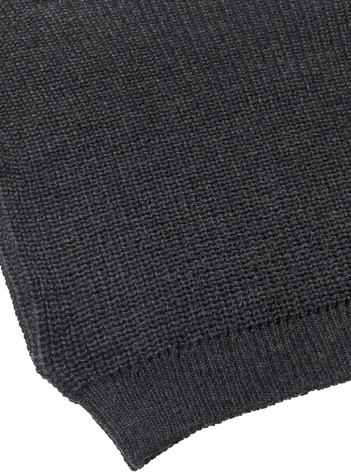 Aran Crafts Men's Fisherman Irish Rib Crew Neck Wool Sweater (100% Pure Wool)