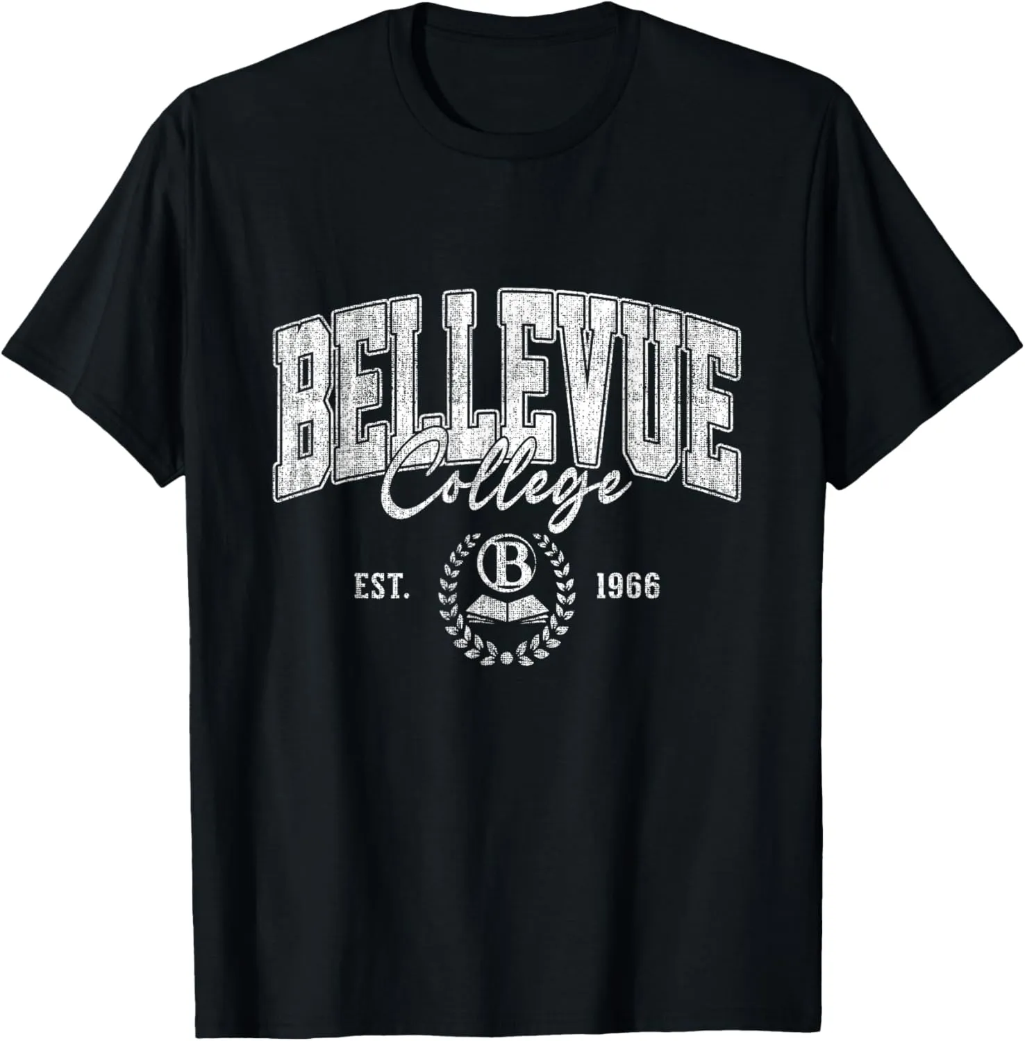 Bellevue Retro University Design for Men Women T-Shirt