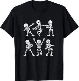 Dancing Skeletons Party Halloween Kids Costume T-Shirt