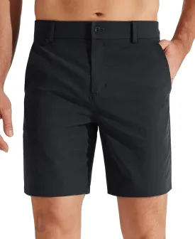 Libin Men's Golf Shorts 7" 9" Work Dress Shorts Casual Flat Front Hybrid Shorts Lightweight Quick Dry Water Resistant