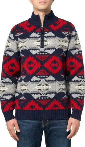 PENDLETON Men's Nehalem 1/4 Zip Wool Sweater
